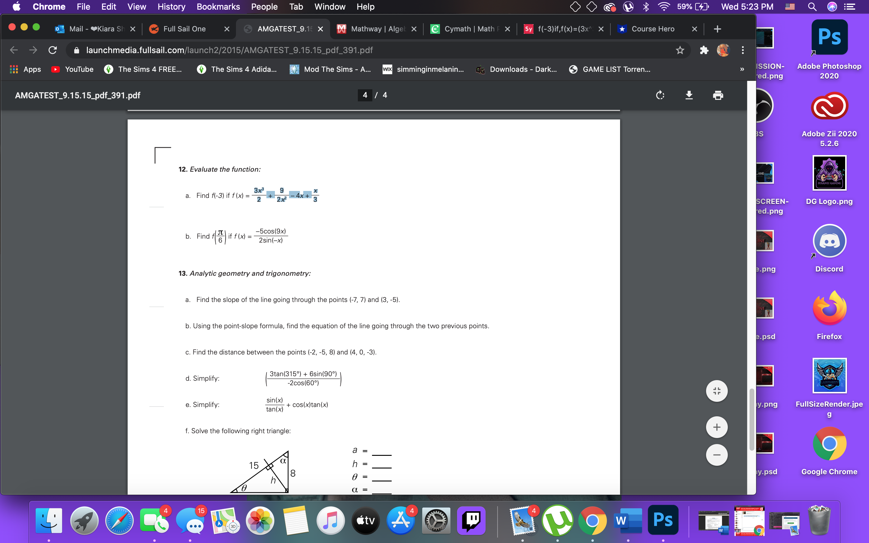  Chrome File Edit View History Bookmarks People Tab Window Help >