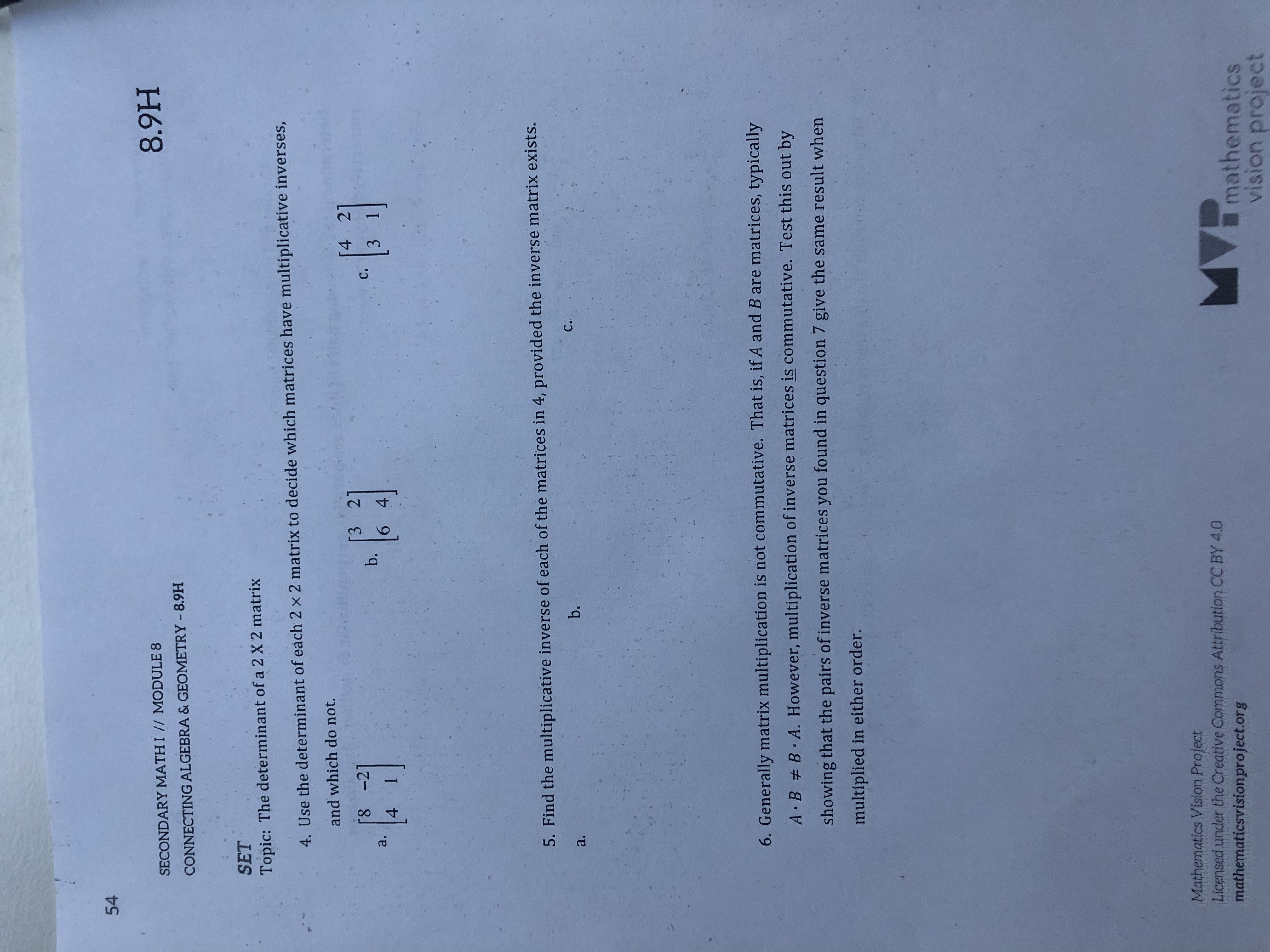 please explain matrices. It is very confusing. I do not understand them