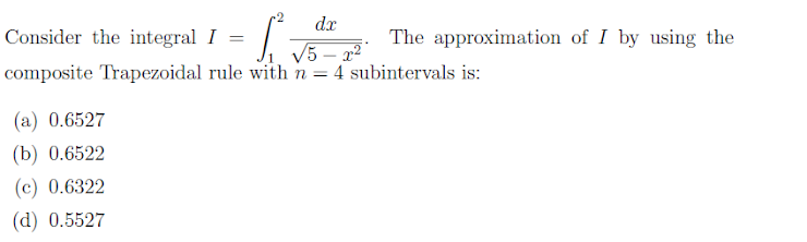is: f'(IO) ~ 2h If(roth) - f(To - h)] (a) 1.560738 (b)