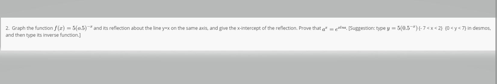 Please assist me with the Algebra example below. I made the question