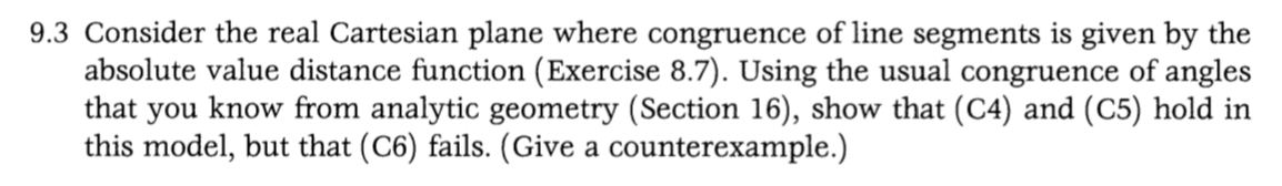 CD and AB ~ EF, then CD ~ EF. Every line segment
