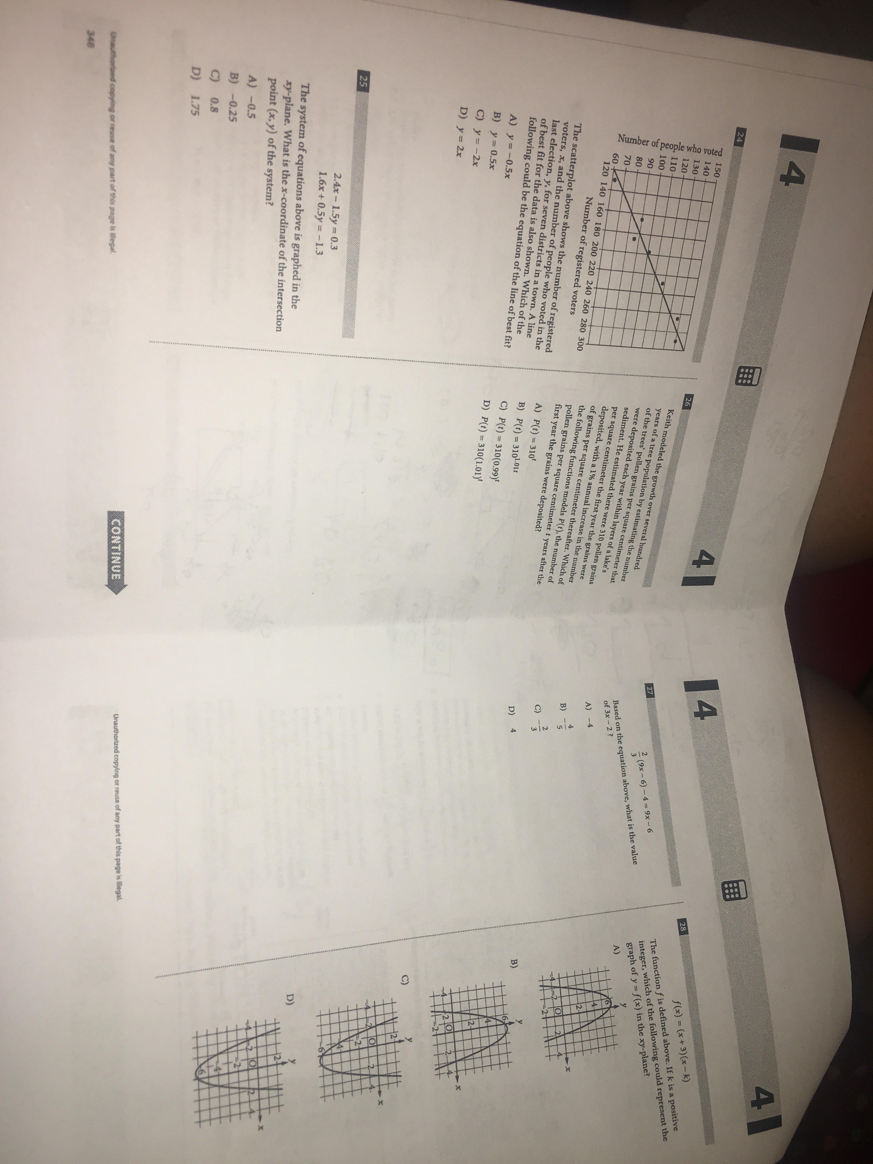 popcorn during the 15 minutes of If 20 - x = 15,