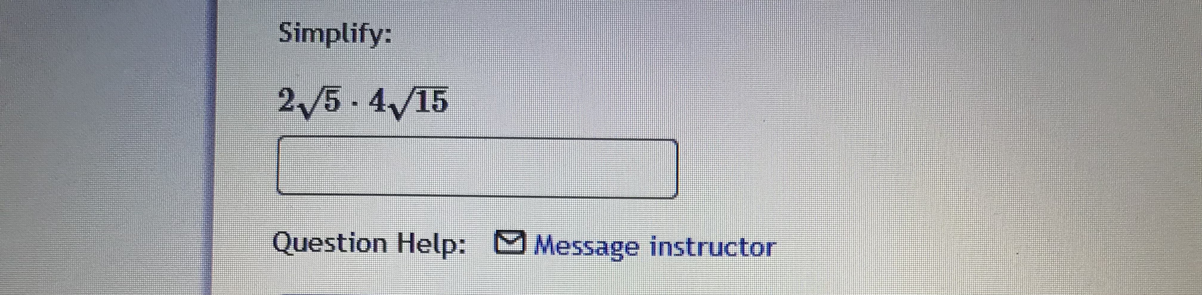 then simplify completely: (v7 - V2)? Answer = Entry Tip: To enter