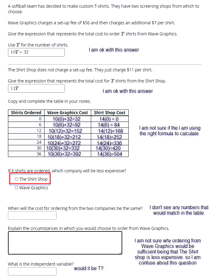 Will you please explain how to solve and setup these problems. I