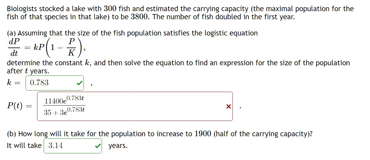 = 1 is: O Half-stable O Unstable O Stable X The equilibrium