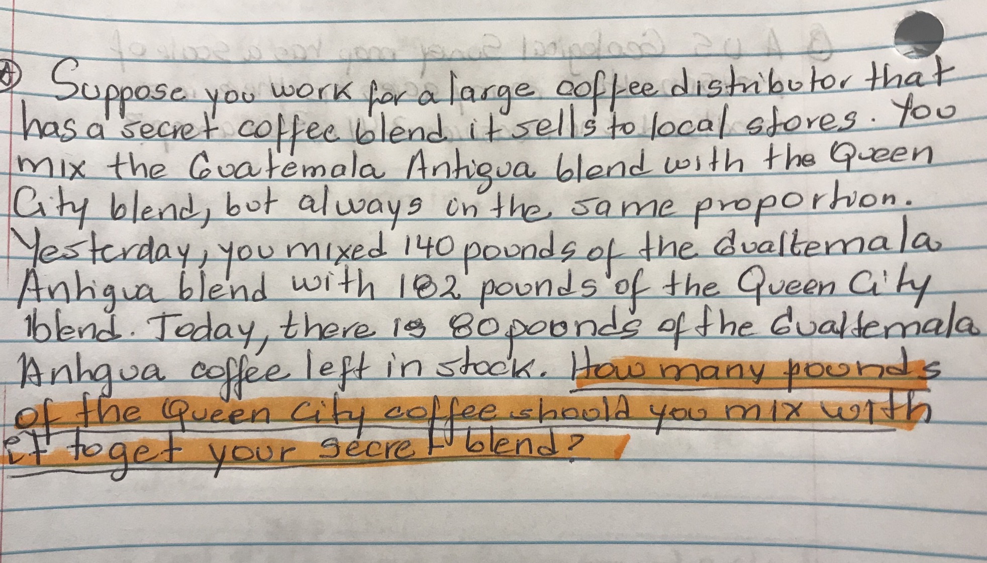 I need help to resolve a problem Suppose you work for a