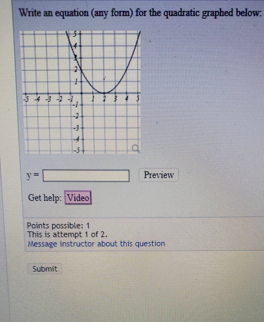 can you explain this please Write an equation (any form) for the