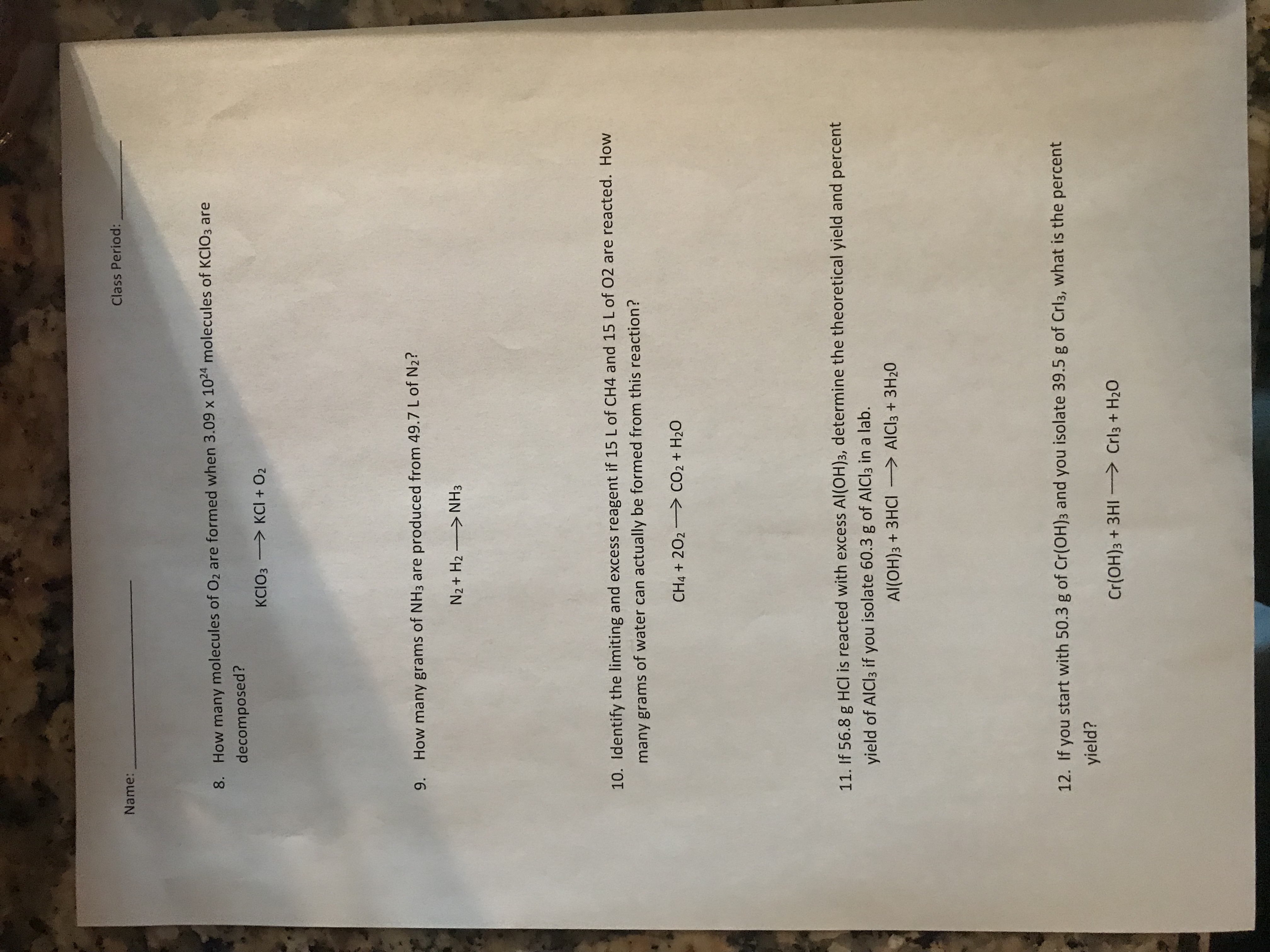 I understand the other problems, but i do not understand problems 11