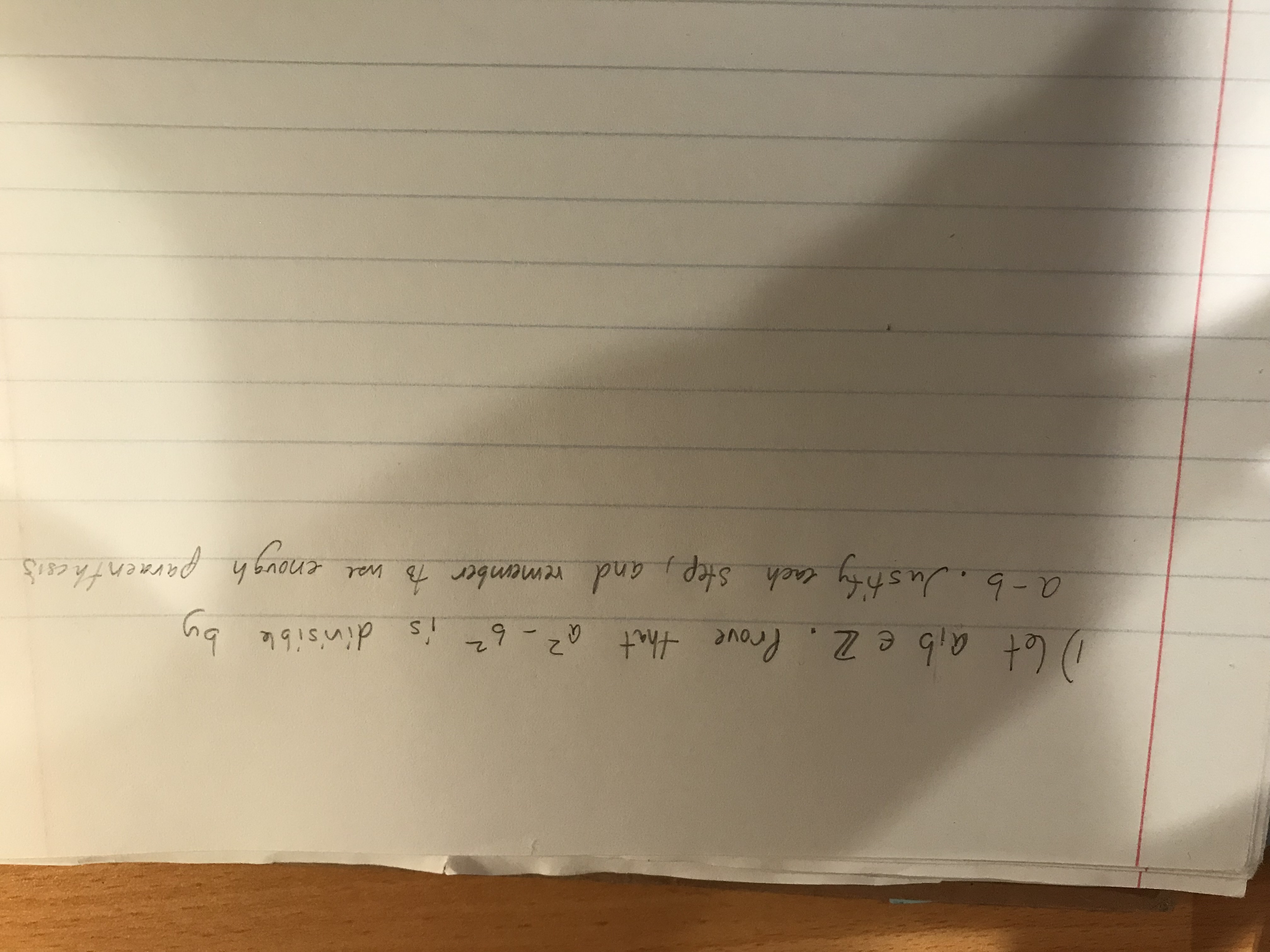 Hello i need help solving the proof listed in the picture attached.