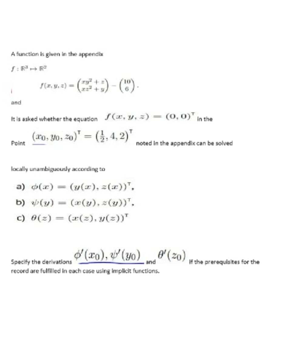 i need solution within minutes A function is given in the appendix
