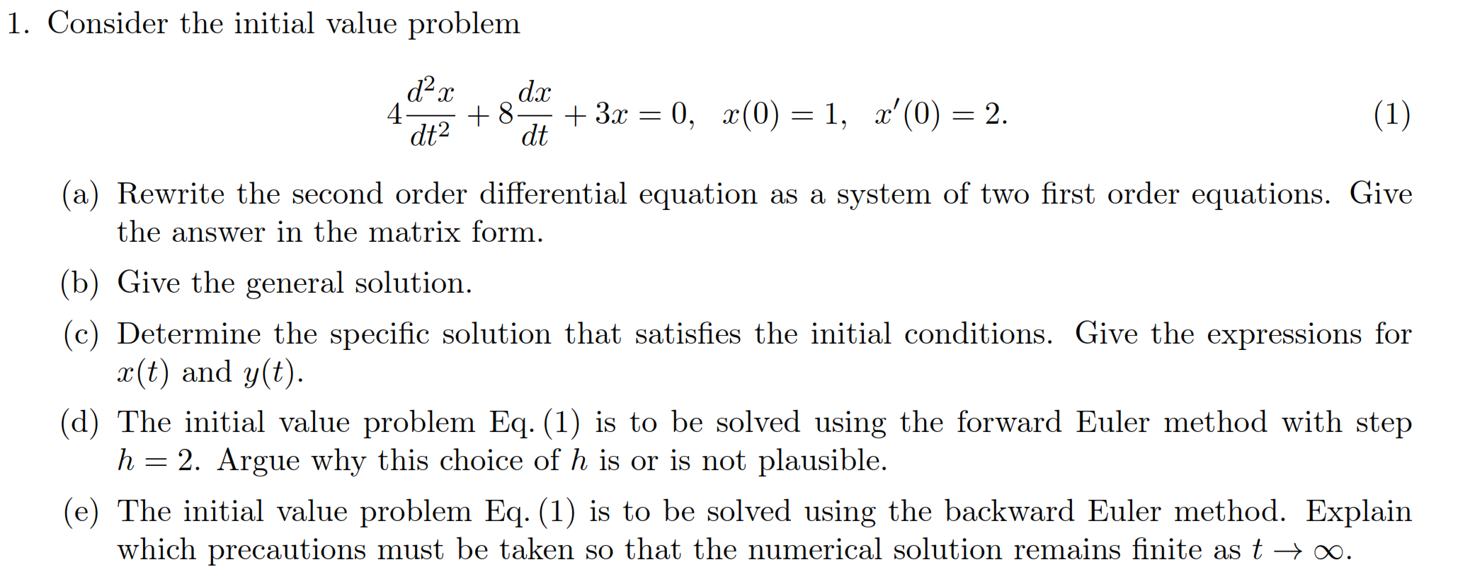  Could I please get help for this question, with full working