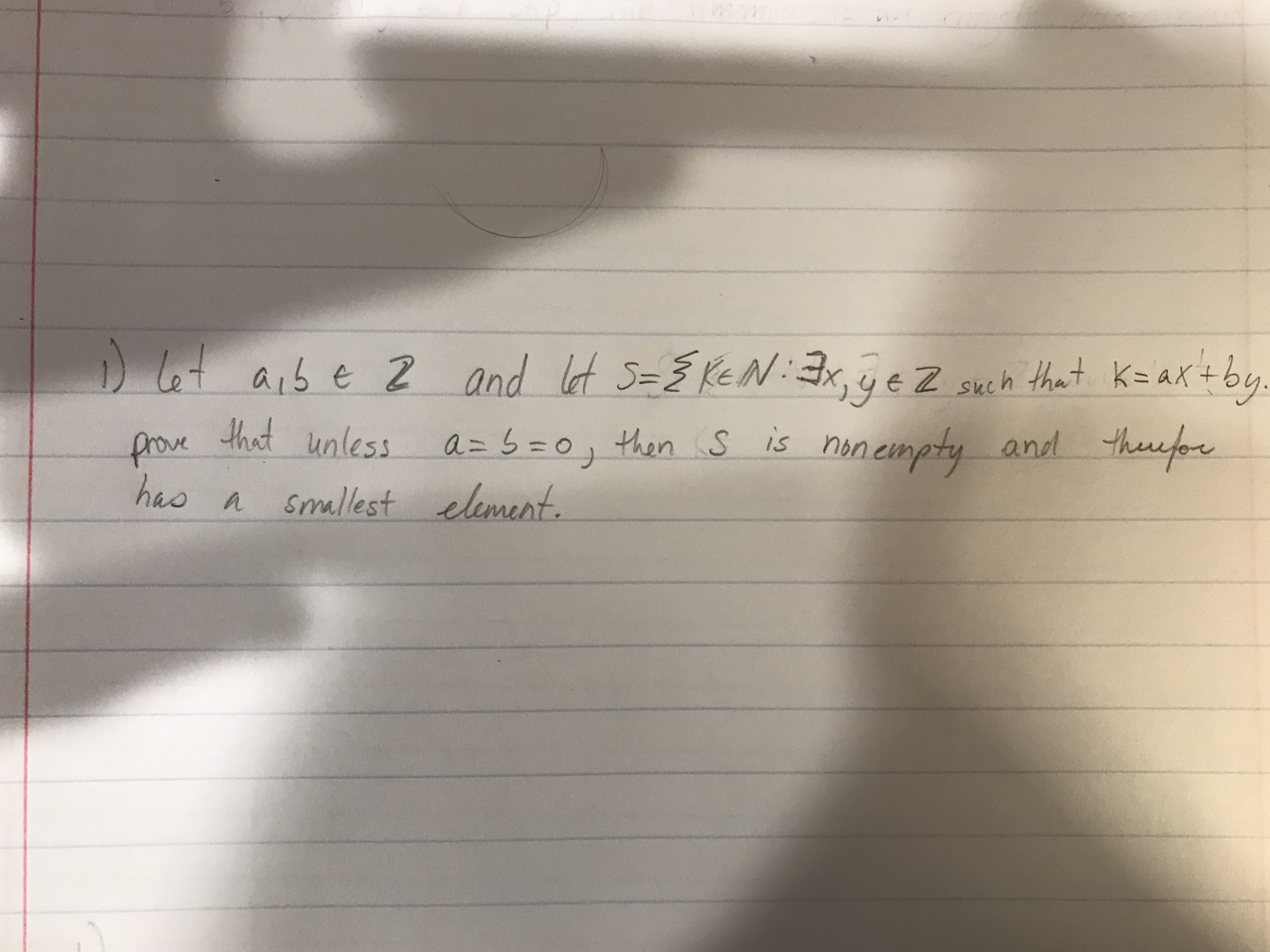 Hello i need help solving this proof listed in the picture attached,