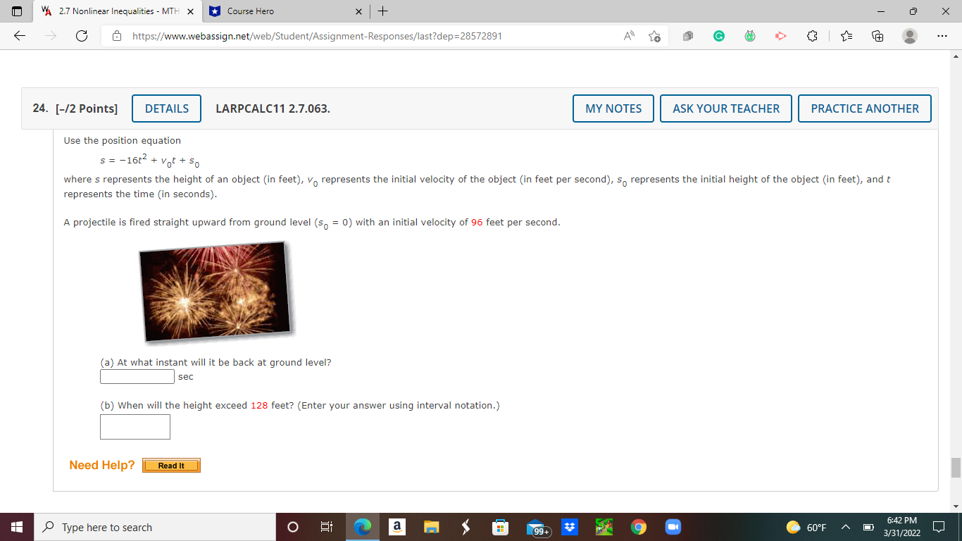 Solve the inequality. (Enter your answer using interval notation.) -2x2+ 6x 5