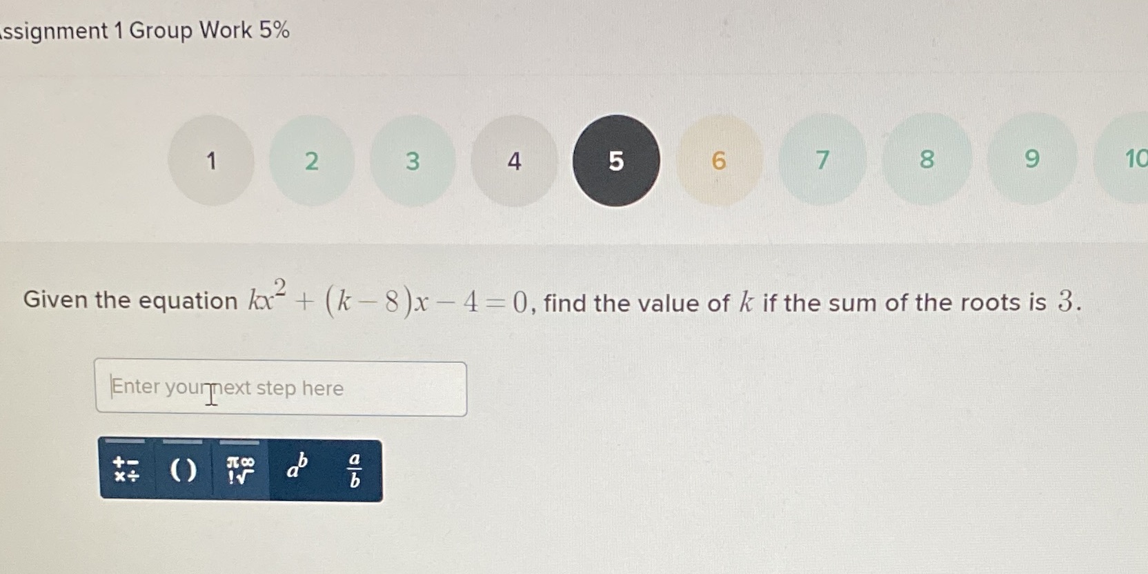  ssignment 1 Group Work 5% 2 3 4 5 6 7