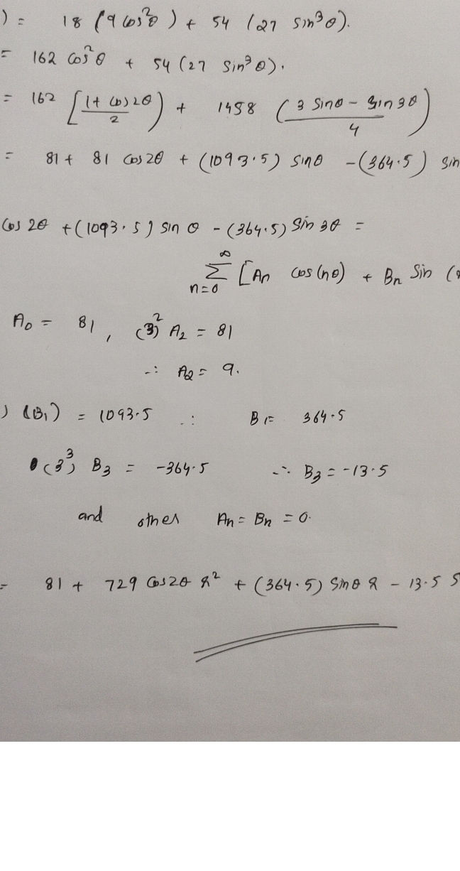 I need answer 18 ( 9 ( 05 0 ) + 54