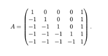 Stability of the Gaussian elimination algorithm :Consider the systemAx = b,where A,