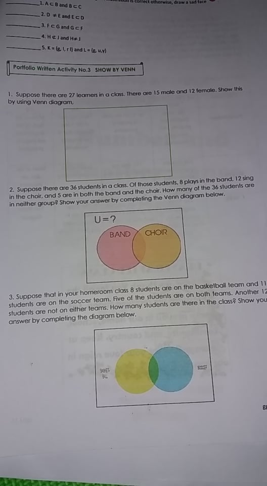 4a + a2 2. 462 + 6b +9 3. C2 - 2cd+