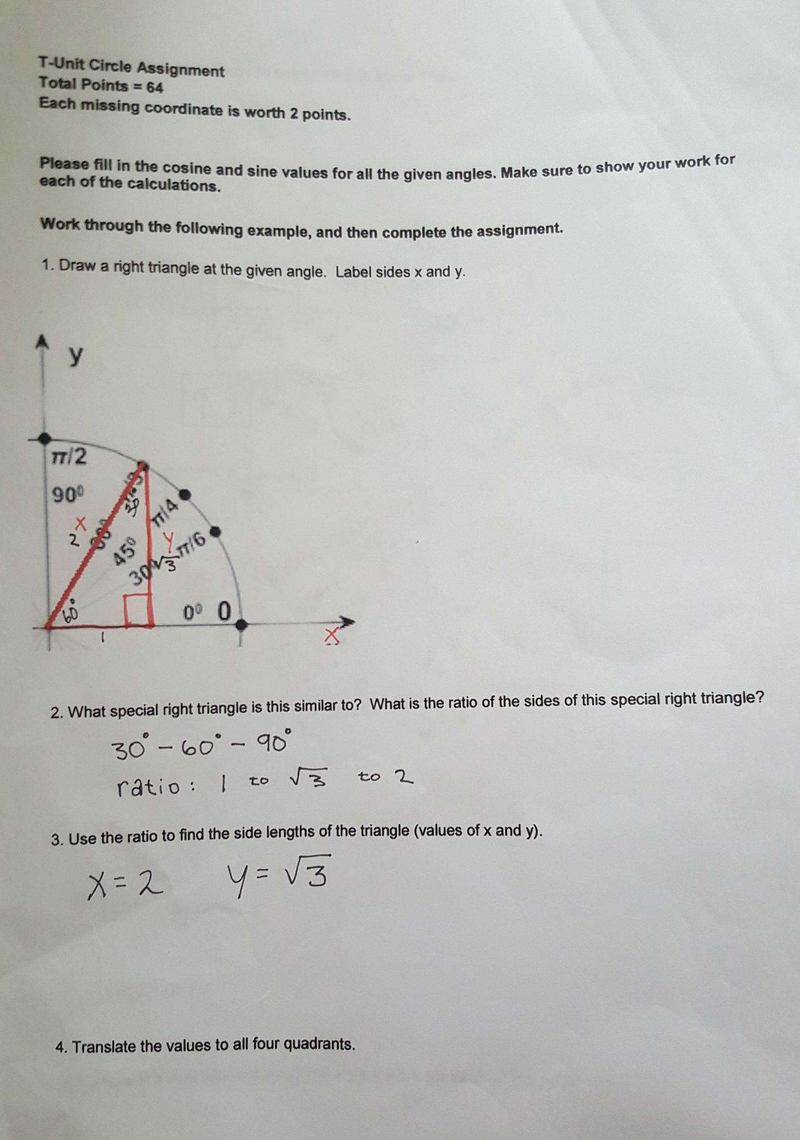 Hello! :) I need help completing this paper. Is the ratio I