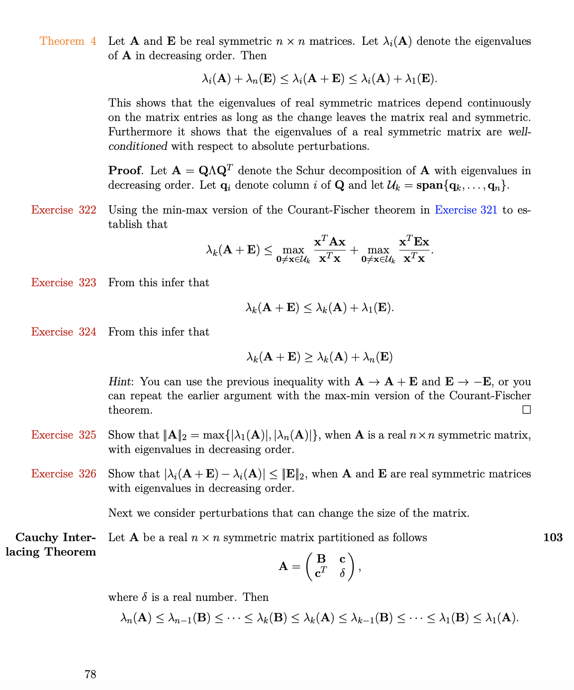 A = A3 + LA; denote the real and imaginary parts of
