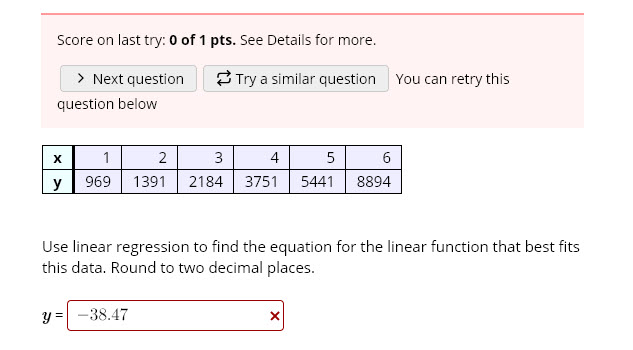 Please explain how to setup and solve the best fit. My result