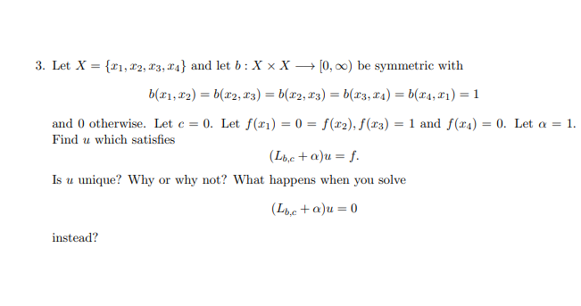 solve please, its important 1. Let X = {x1, 12, 13, x4}