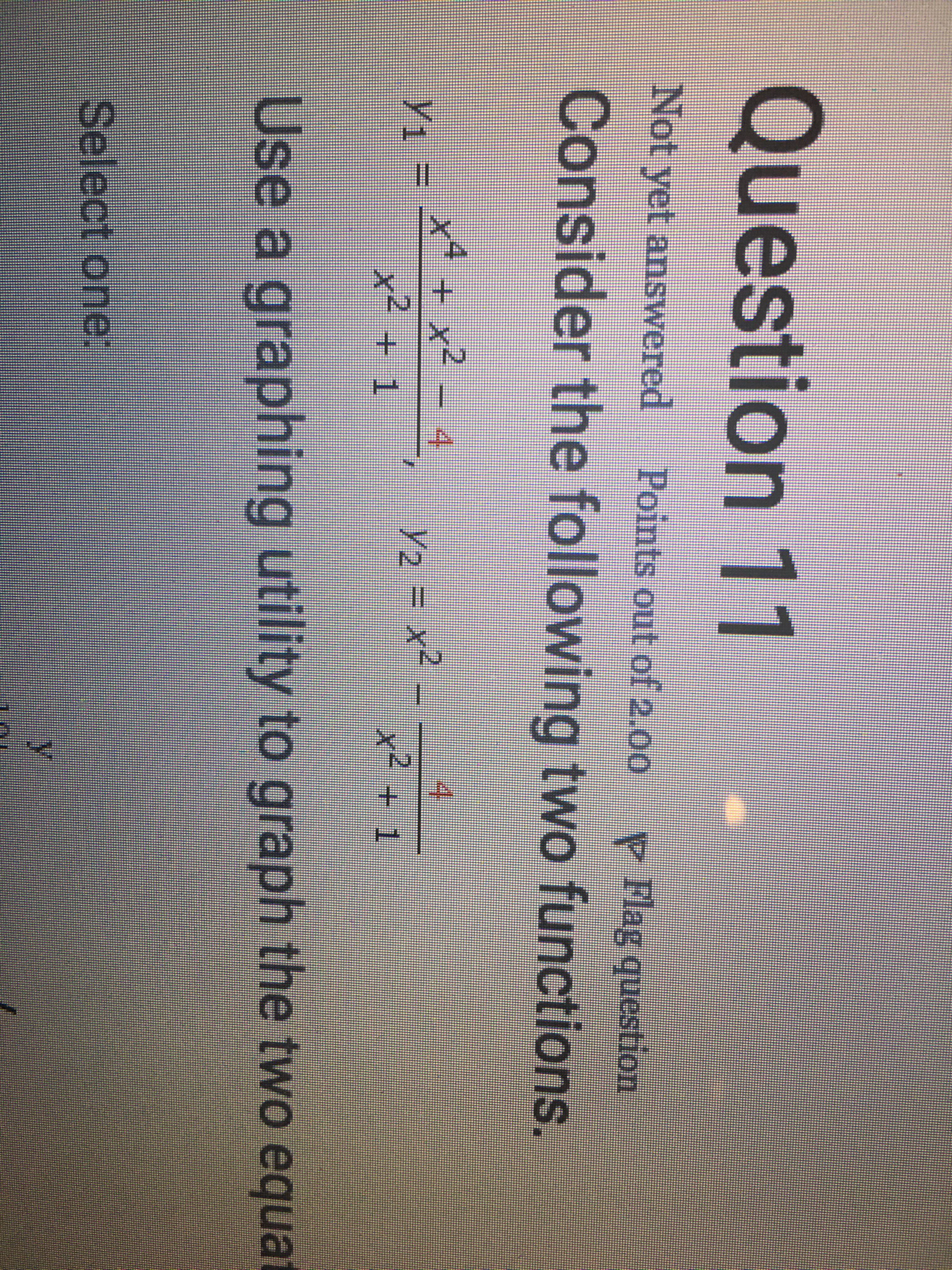 use graphing utility to graph the two equations in the same viewing