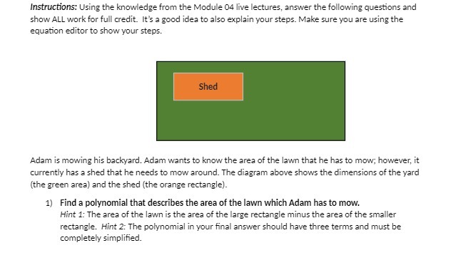  instructions: Using the knowledge item the Module D4 live lEEtUI'E, answer