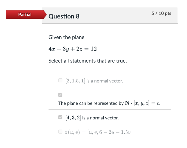 pts Find the value of Ow ds On taken counterclockwise over the