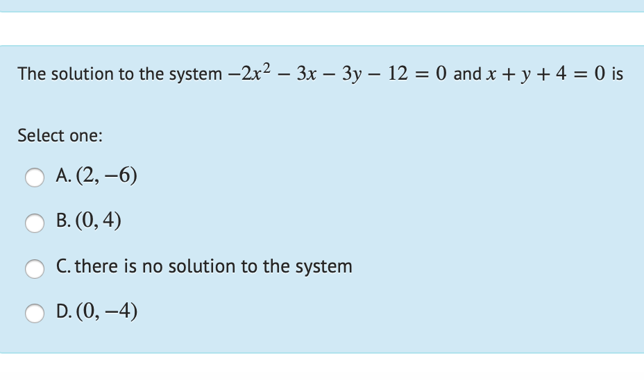  The solution to the system - 2x2 - 3x - 38