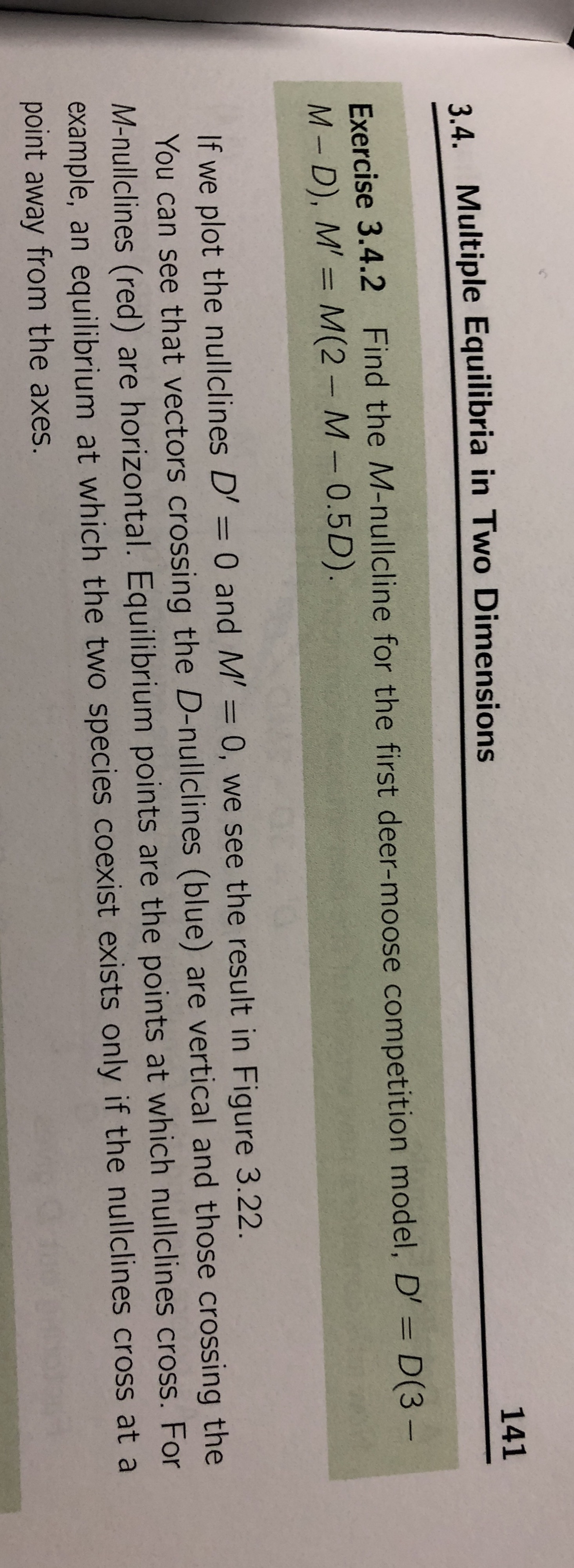capita death rate is 0. 001 . If the prey population size