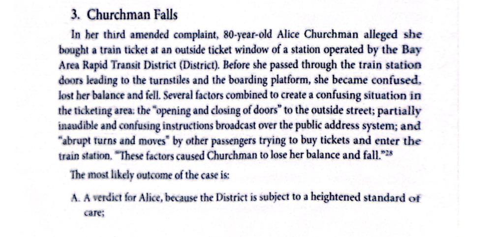 imposed by the Bar. Create a point by point summary of those
