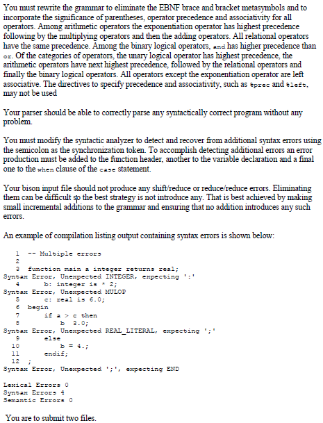 Flex (lexical analyzer generator) files, but I can't see what went wrong.