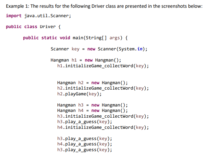 in this part of the assignment will be graded. Programming Question #1: