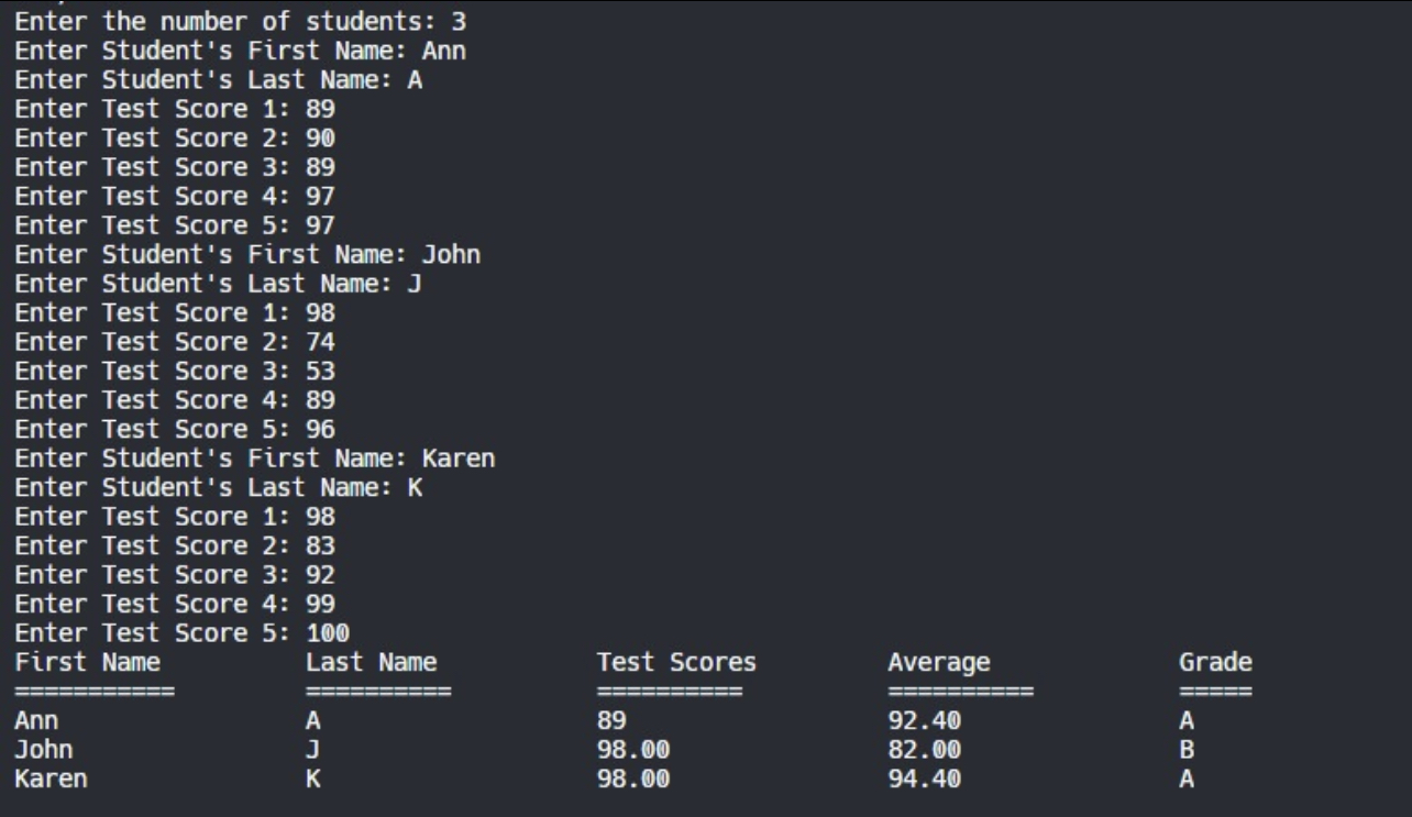 StudentRecord.cpp, main.cppMy main.cpp is not done properly. Please complete it properly and