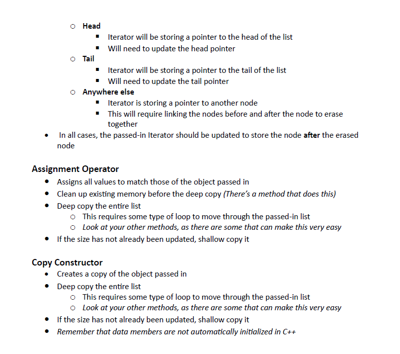 104 Iterator operator--(int) { 105 // . TODO: Implement . this method