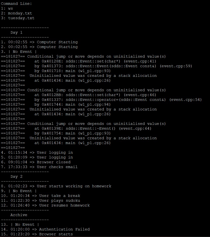 I am getting a Valgrind error can you guys please help me