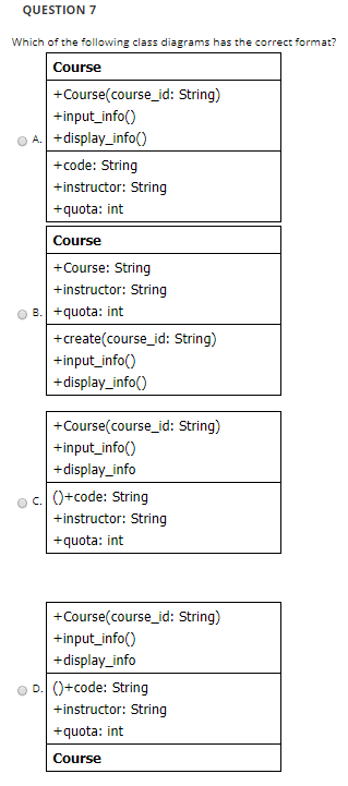 Please help me with this Python question QUESTION 7 Which of