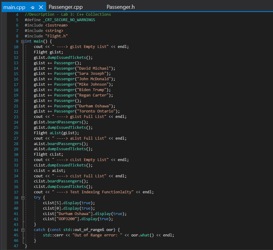 i = 0; i 0) 31 32 mCapacity = capacity; 33 mPassengers