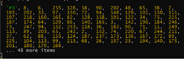 Using the PPM file below: \f\f