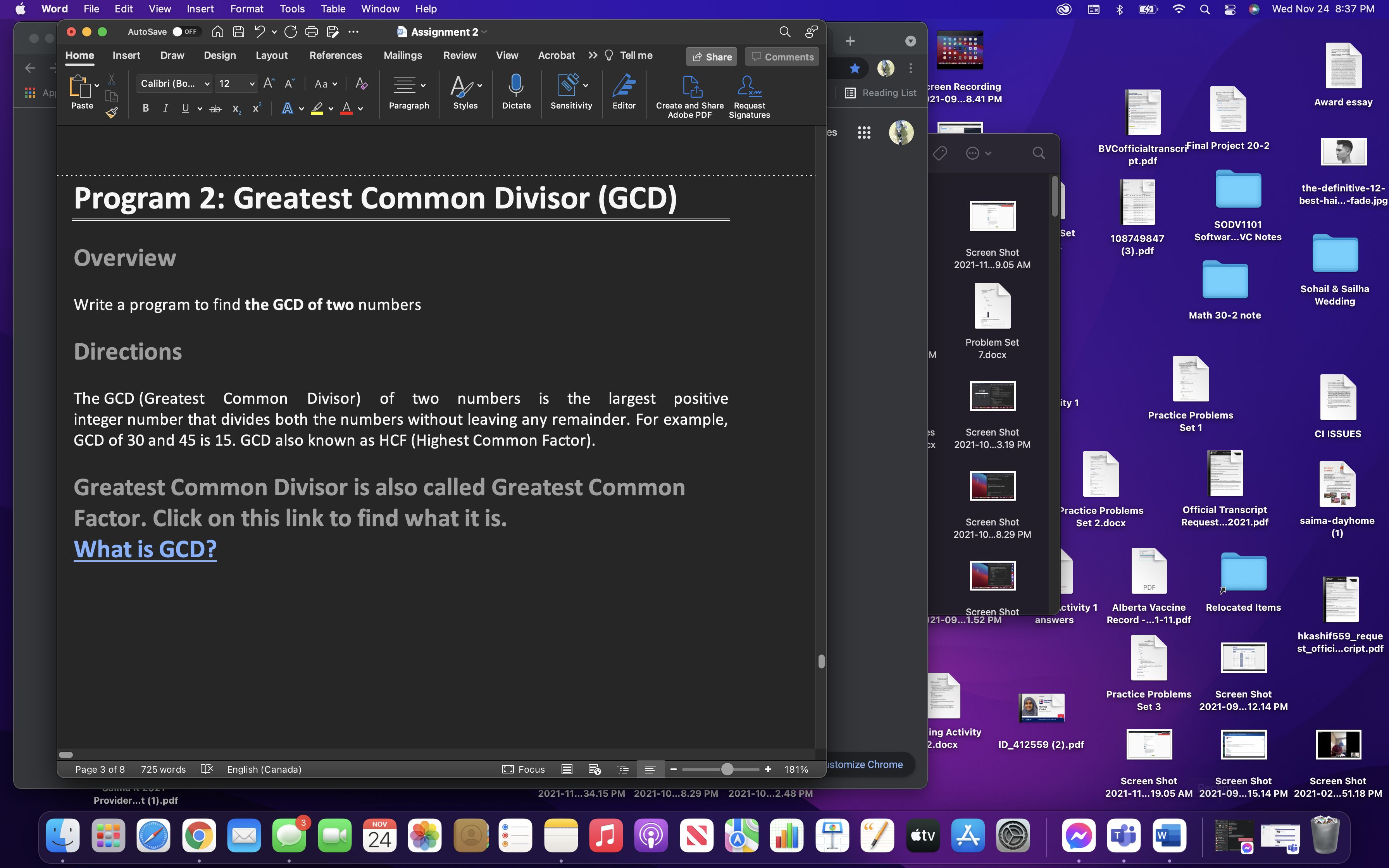  Word File Edit V View Insert Format Tools Table Window $