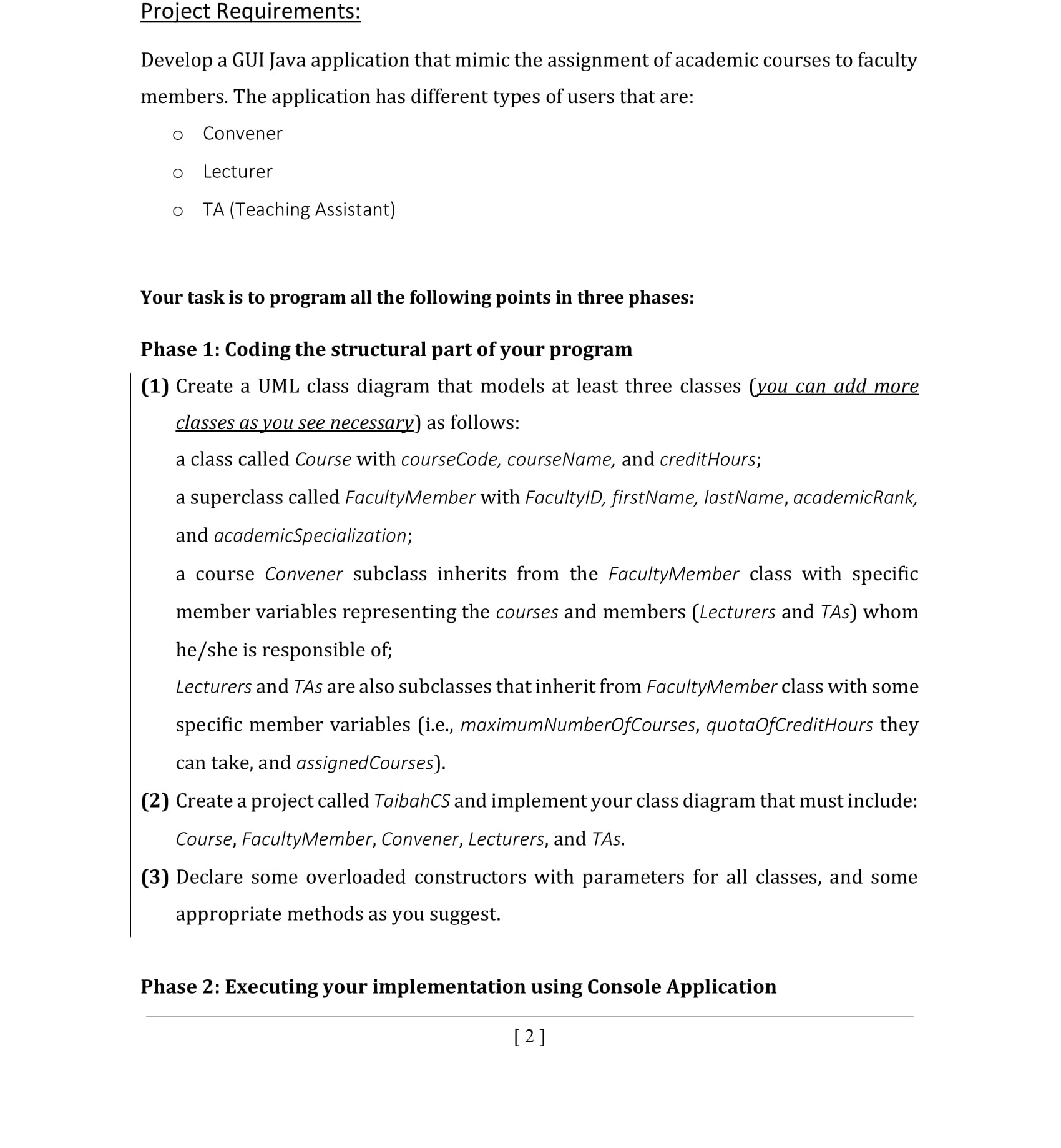 16 Courses, 5 Conveners, 6 Lecturers and 7 7345. Here, you should