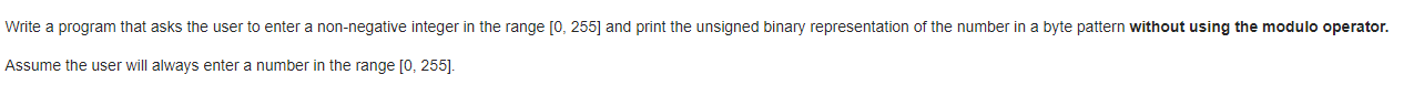  Write a program that asks the user to enter a non-negative