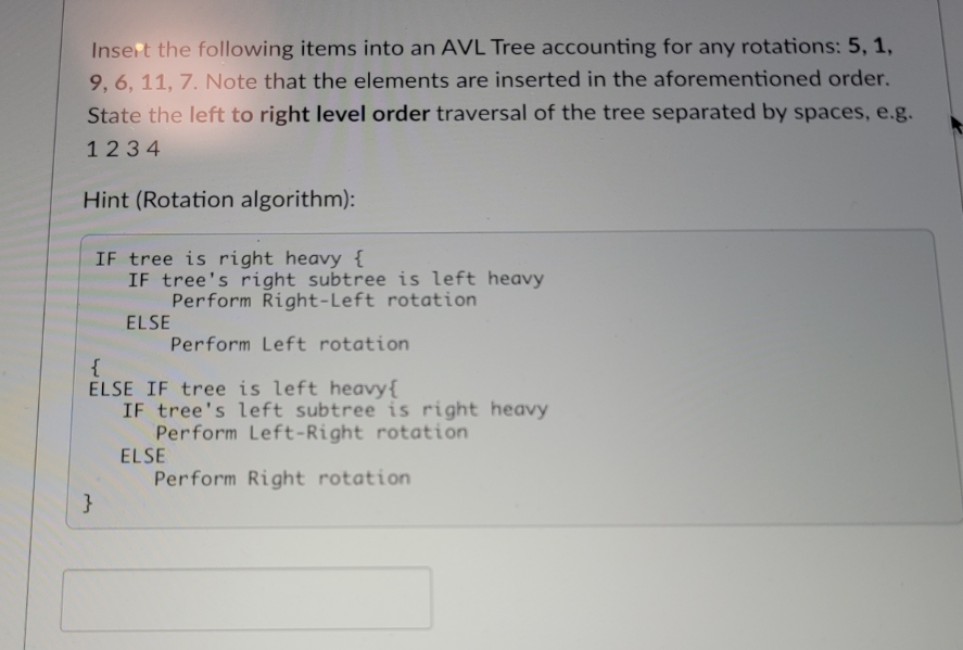Data structures and algorithms help needed. Please check your work and provide