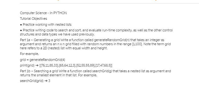 each value in the BST. The function takes two arguments: a value