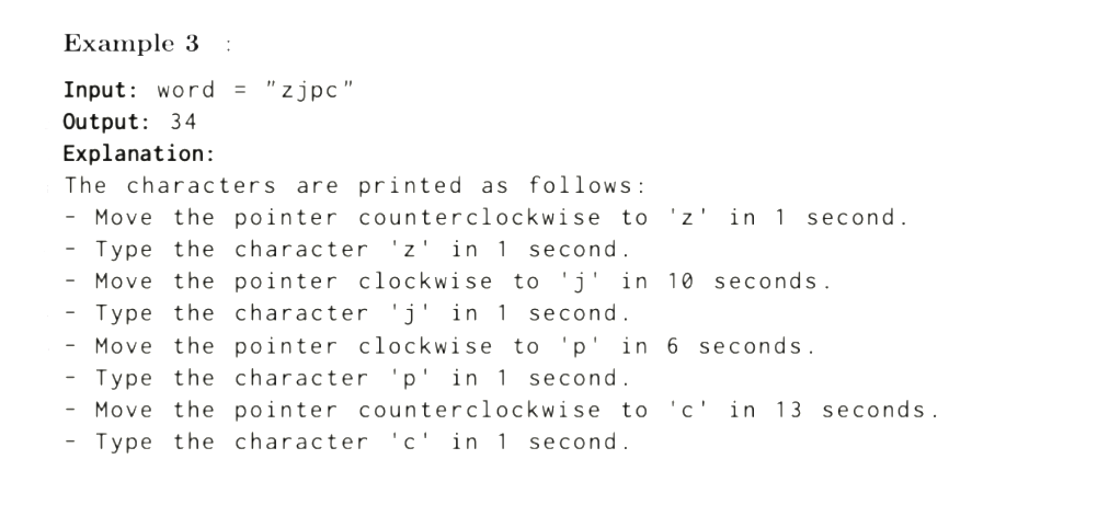 a circle with a pointer A character can only he typed if