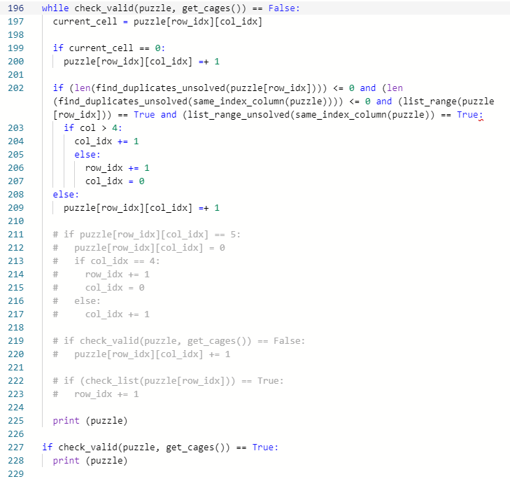 how do I fix the syntax error on line 202 196 while