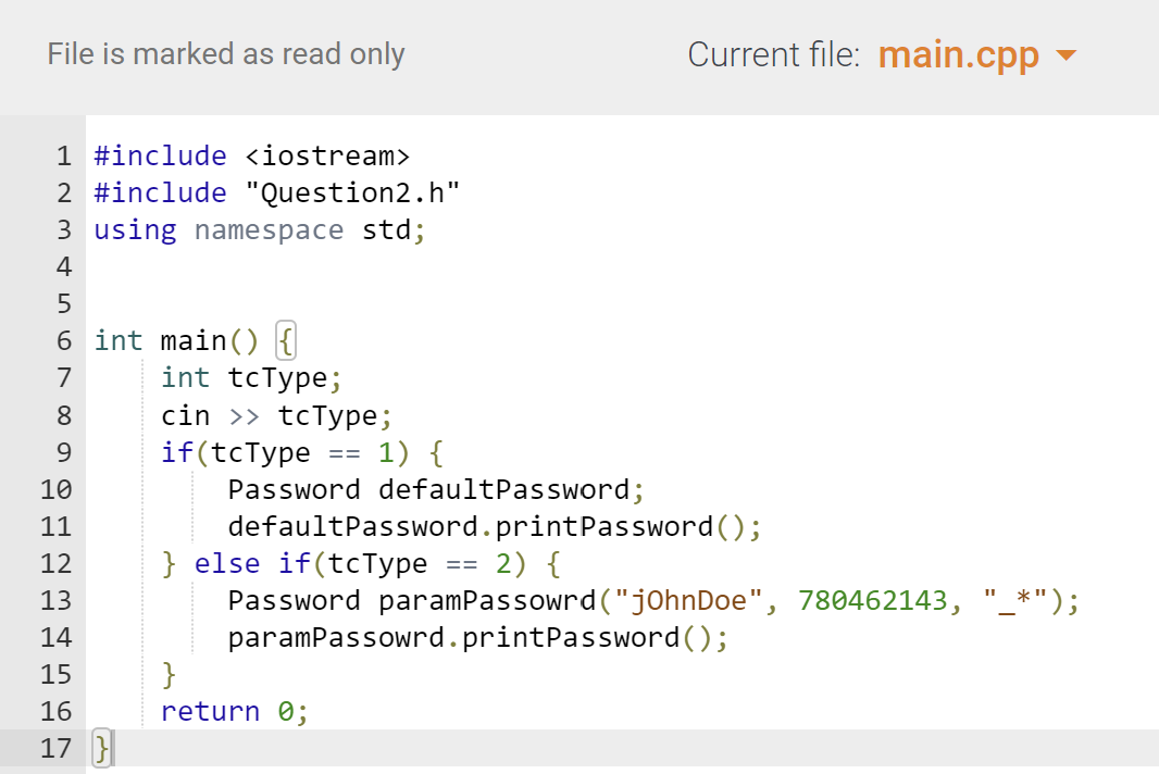 password for a website consists of three components which are: . letters,