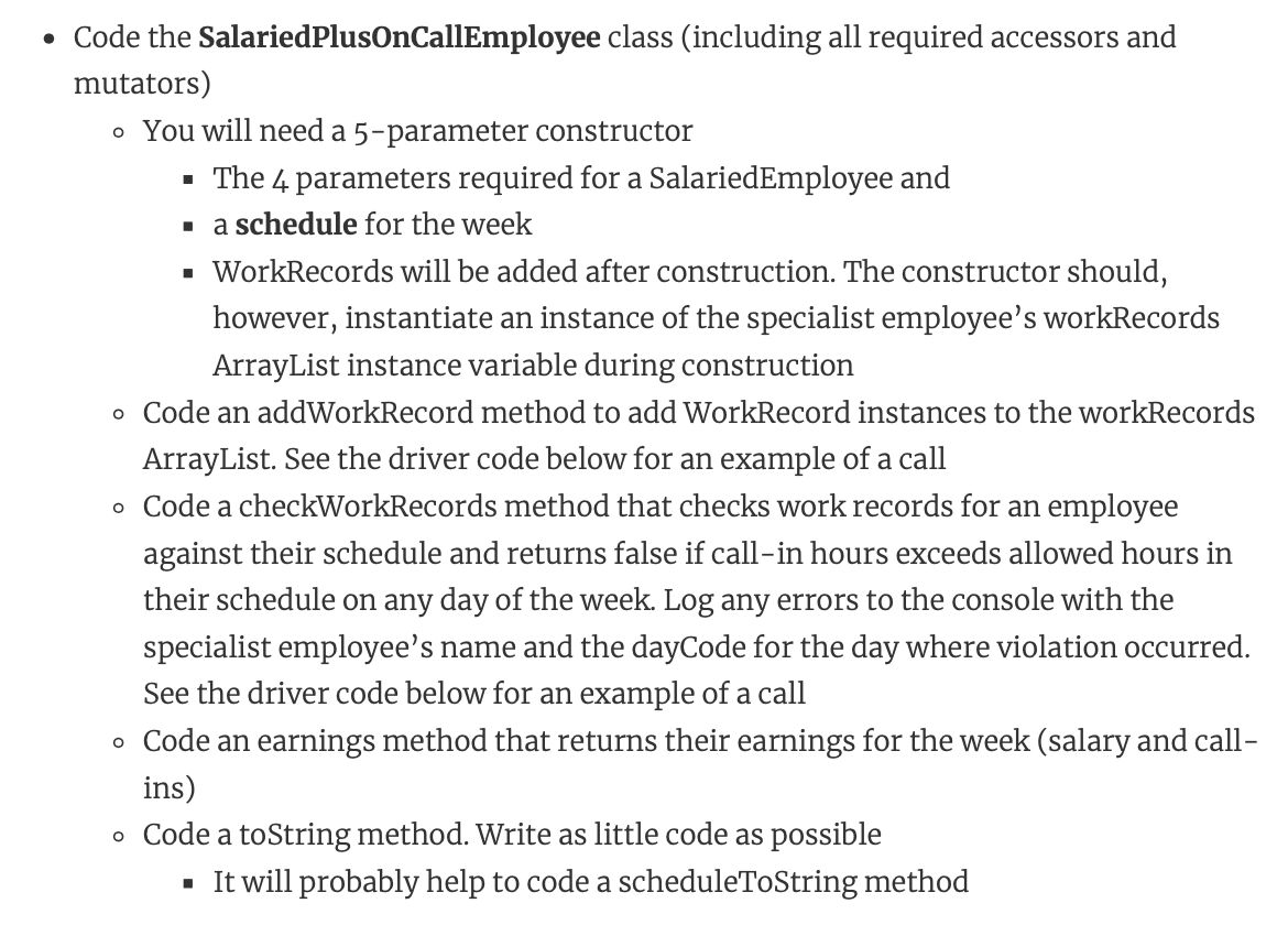mutators). I am trying to revise for my test coming. Please help!Thanks!