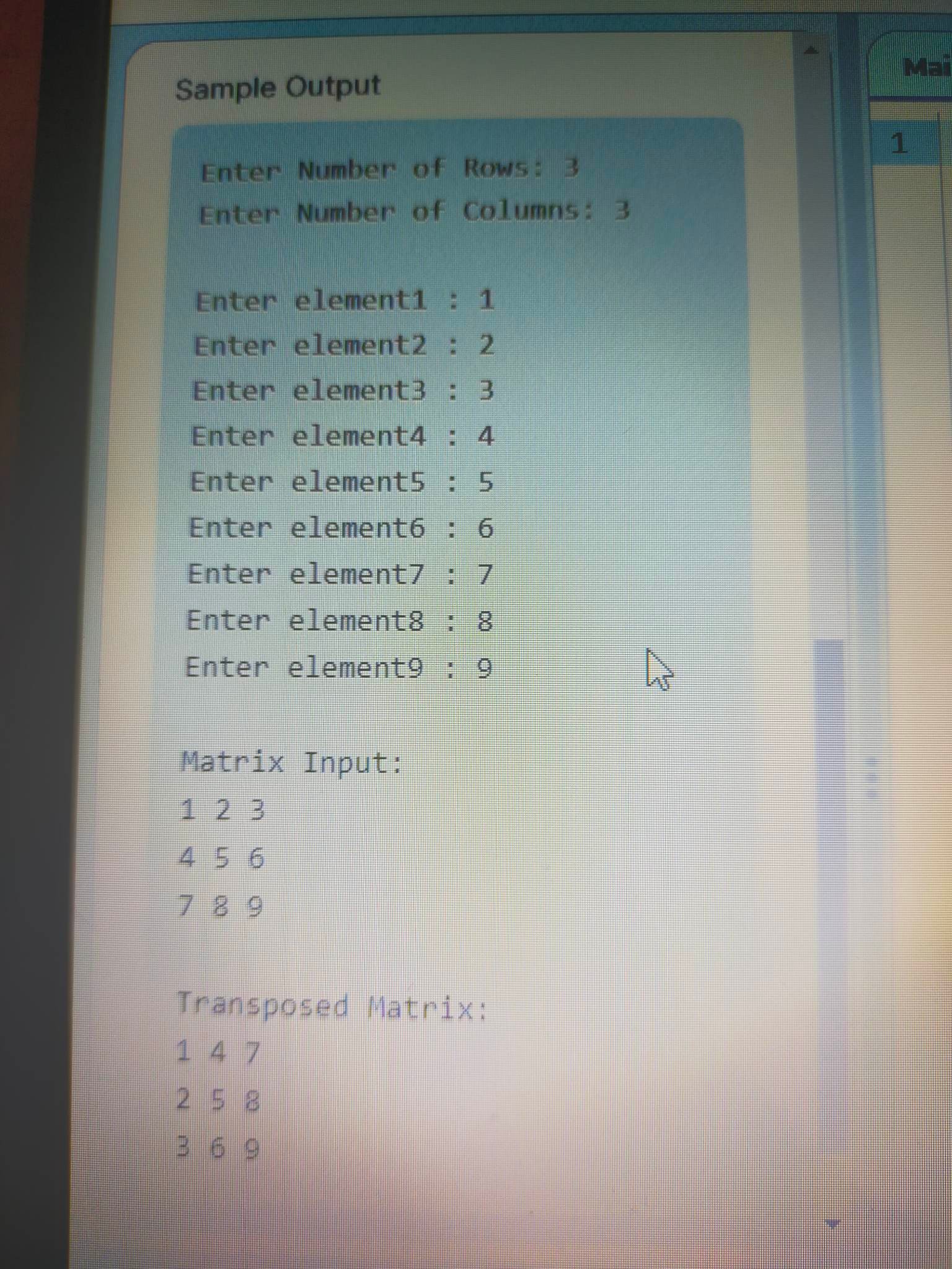 WILL UPVOTE!! PLEASE ANSWER THE FOLLOWING ASAP! Sample Output 1 Enter Number