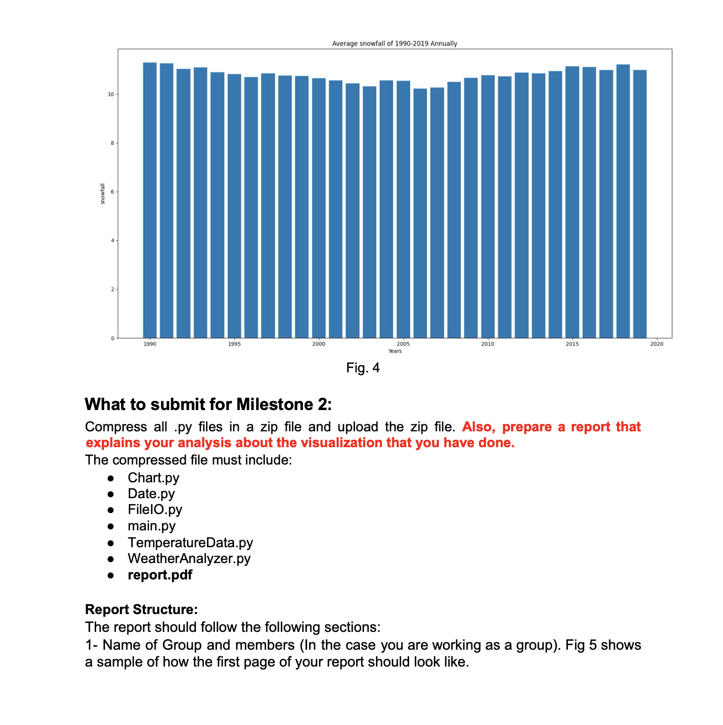 for about 30 years. Your job is to analyze this data and